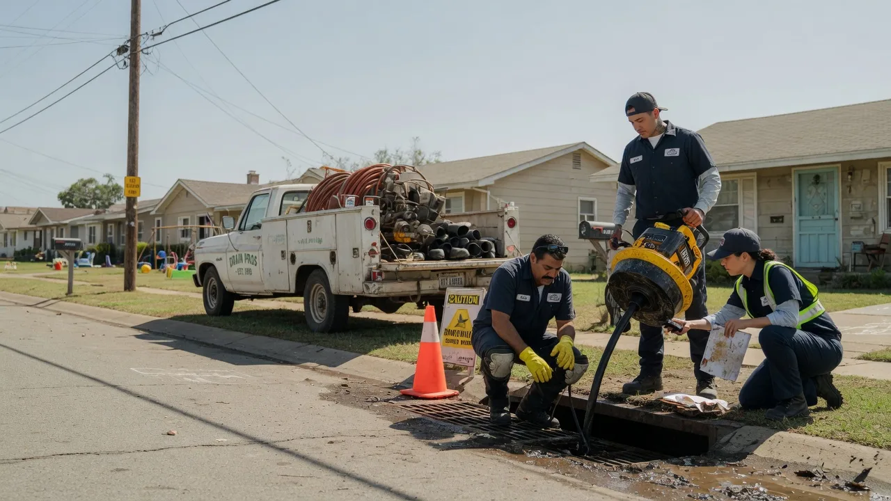 Drain Cleaning in Marlin, TX near me